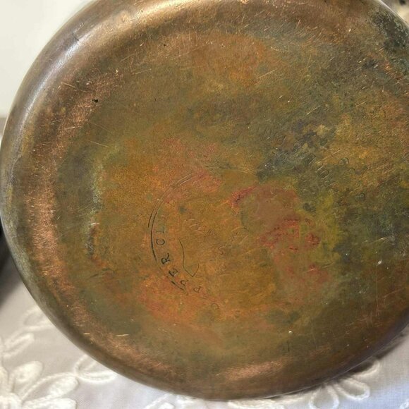 Vintage Revere Ware 1801 copper-clad stainless steel coffee pot / percolator - Picture 9 of 10